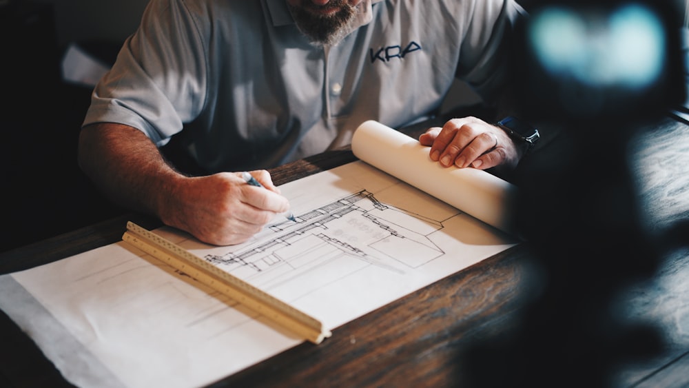Inspector reviewing a newly constructed home